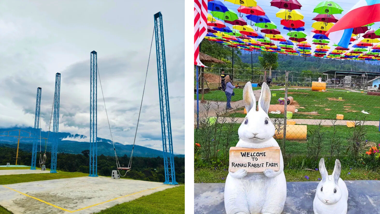 Ranau Rabbit Farm and Mont K Skybike Adventure - Sabah Car Rental & Tour